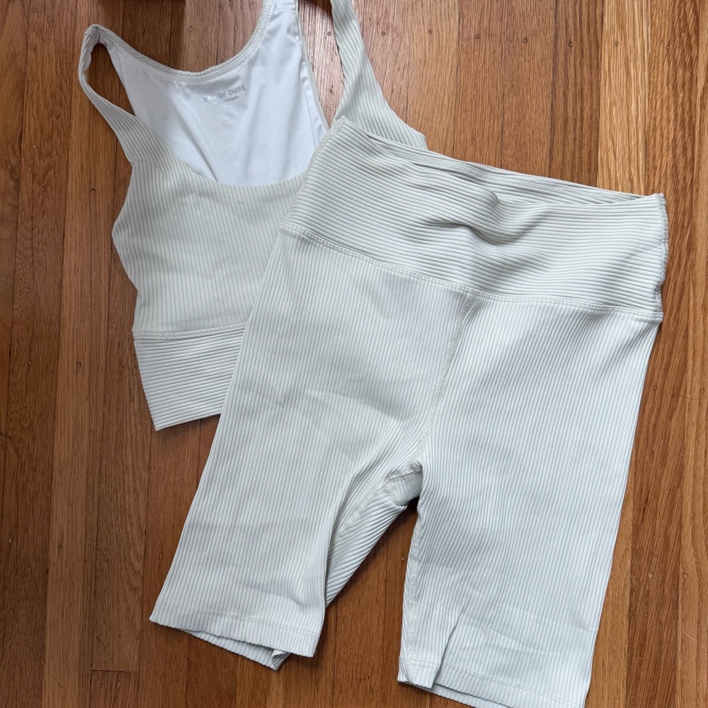 Year of Ours Ribbed Workout Set